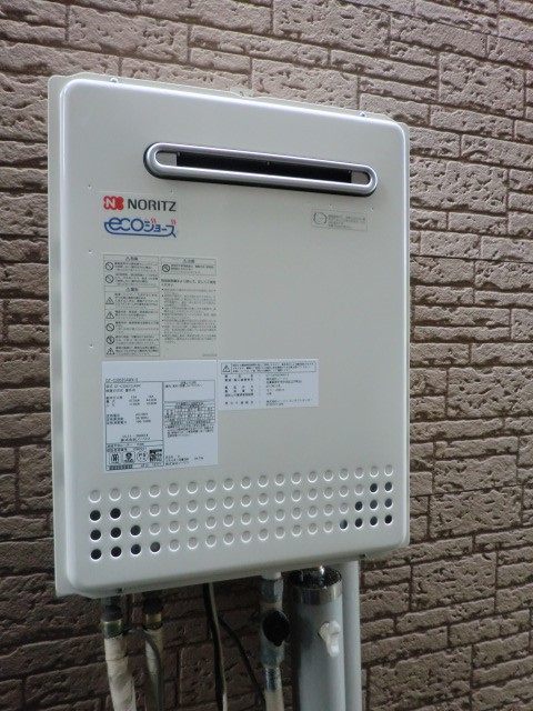 給湯器交換　新潟県新潟市　GT-C2452AWX-2BLノーリツエコジョーズ給湯器