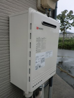 給湯器修理交換　新潟県新潟市　GT-2050SAWX-2BLノーリツ給湯器