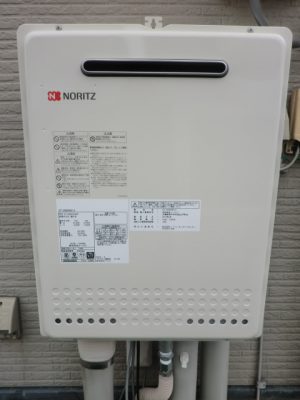 新潟県見附市　ガス給湯器　GT-2450AWX-2BLノーリツ給湯器