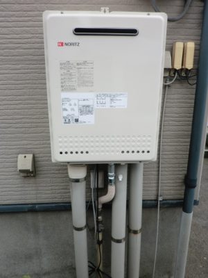 新潟県新潟市　給湯器交換　GT-2450AWX-2BLノーリツ給湯器