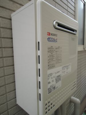 新潟県柏崎市　給湯器修理交換　GT-C2052SAWX-2BLノーリツエコジョーズ給湯器