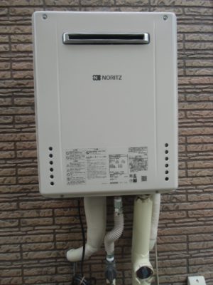 給湯器交換　新潟市中央区・ガス給湯器故障取り替え交換工事　